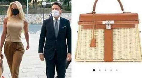 borsa hermes moglie conte|Giuseppe Conte, la borsa della compagna Olivia Paladino non è e.